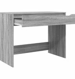 VidaXL Bureau met lade Grijs Sonoma 100 x 50 x 78 cm Bewerkt hout