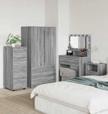 VidaXL Opbergkast Grijs Sonoma 40 x 48 x 105 cm Bewerkt hout