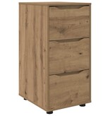 VidaXL Opbergkast Artisan Eiken 40 x 48 x 81 cm Bewerkt hout