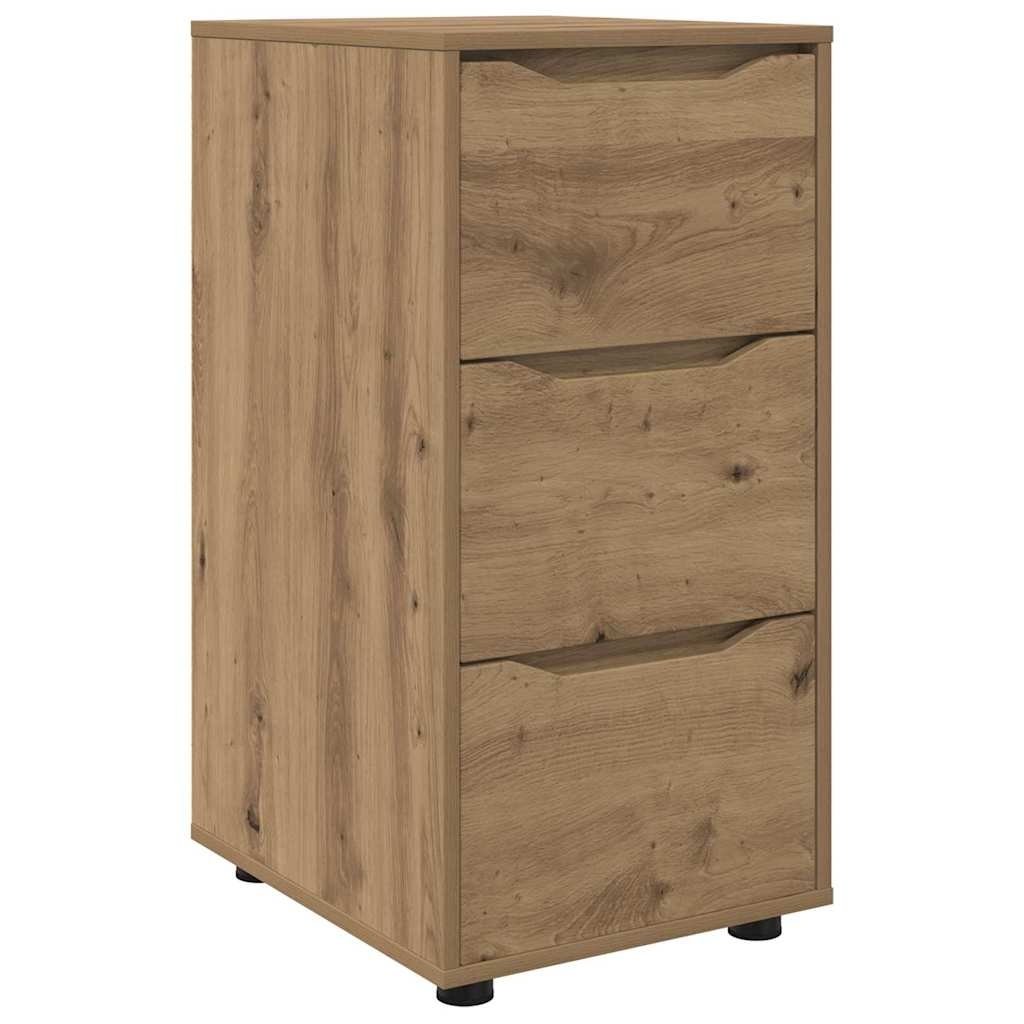 VidaXL Opbergkast Artisan Eiken 40 x 48 x 81 cm Bewerkt hout