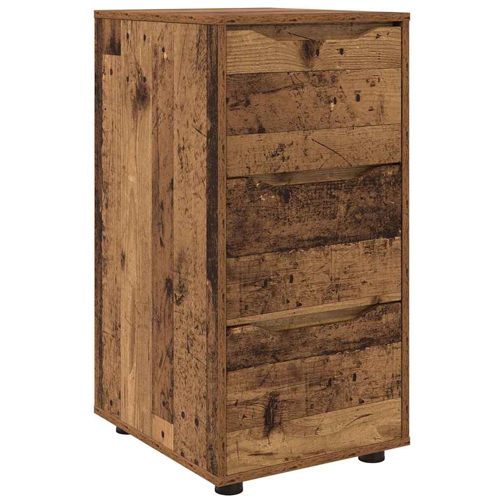 VidaXL Opbergkast Oud Hout 40 x 48 x 81 cm Bewerkt hout