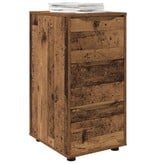 VidaXL Opbergkast Oud Hout 40 x 48 x 81 cm Bewerkt hout