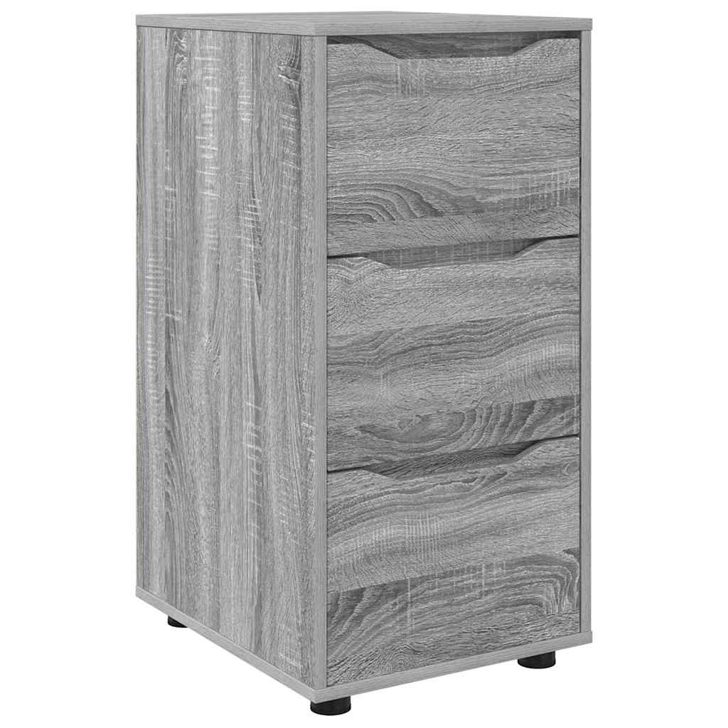 VidaXL Opbergkast Grijs Sonoma 40 x 48 x 81 cm Bewerkt hout