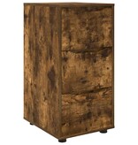 VidaXL Opbergkast Gerookt eiken 40 x 48 x 81 cm Bewerkt hout