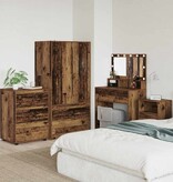 VidaXL Opbergkast Oud Hout 60 x 48 x 81 cm Bewerkt hout