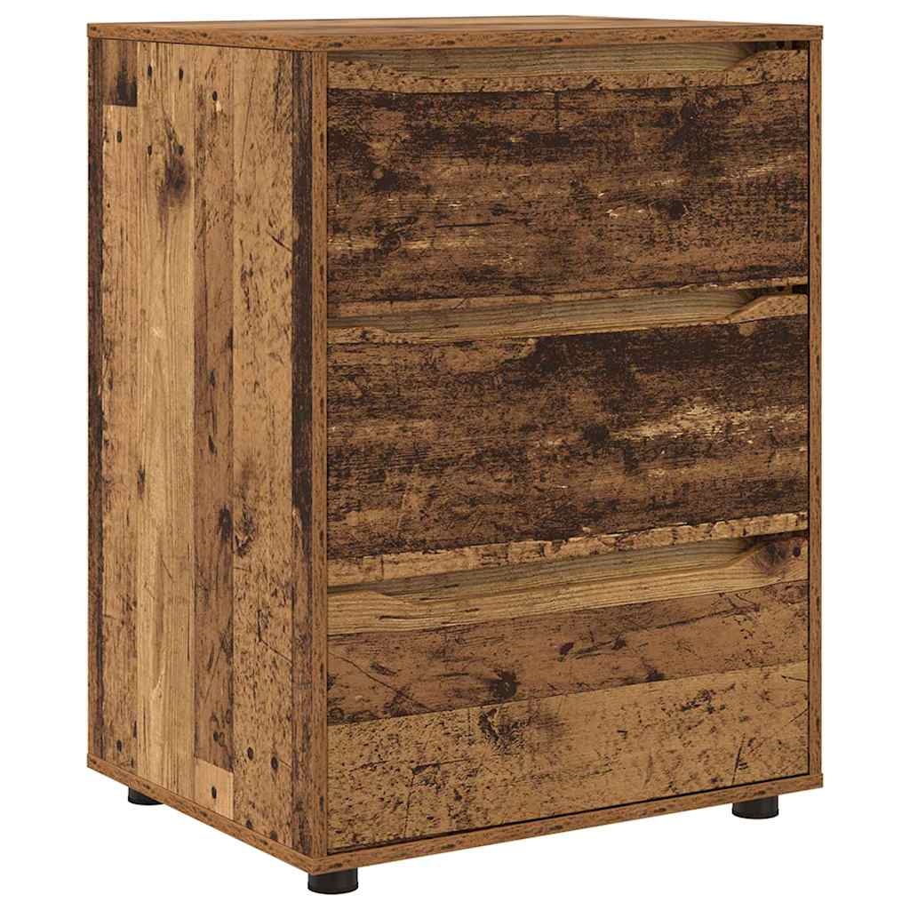 VidaXL Opbergkast Oud Hout 60 x 48 x 81 cm Bewerkt hout