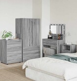 VidaXL Opbergkast Grijs Sonoma 60 x 48 x 81 cm Bewerkt hout