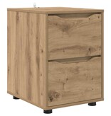 VidaXL Opbergkast Artisan Eiken 40 x 48 x 57 cm Bewerkt hout