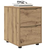 VidaXL Opbergkast Artisan Eiken 40 x 48 x 57 cm Bewerkt hout