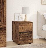 VidaXL Opbergkast Oud Hout 40 x 48 x 57 cm Bewerkt hout