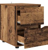 VidaXL Opbergkast Oud Hout 40 x 48 x 57 cm Bewerkt hout