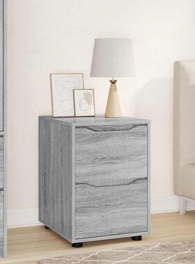 VidaXL Opbergkast Grijs Sonoma 40 x 48 x 57 cm Bewerkt hout