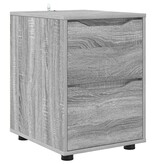 VidaXL Opbergkast Grijs Sonoma 40 x 48 x 57 cm Bewerkt hout
