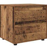 VidaXL Opbergkast Oud Hout 60 x 48 x 57 cm Bewerkt hout