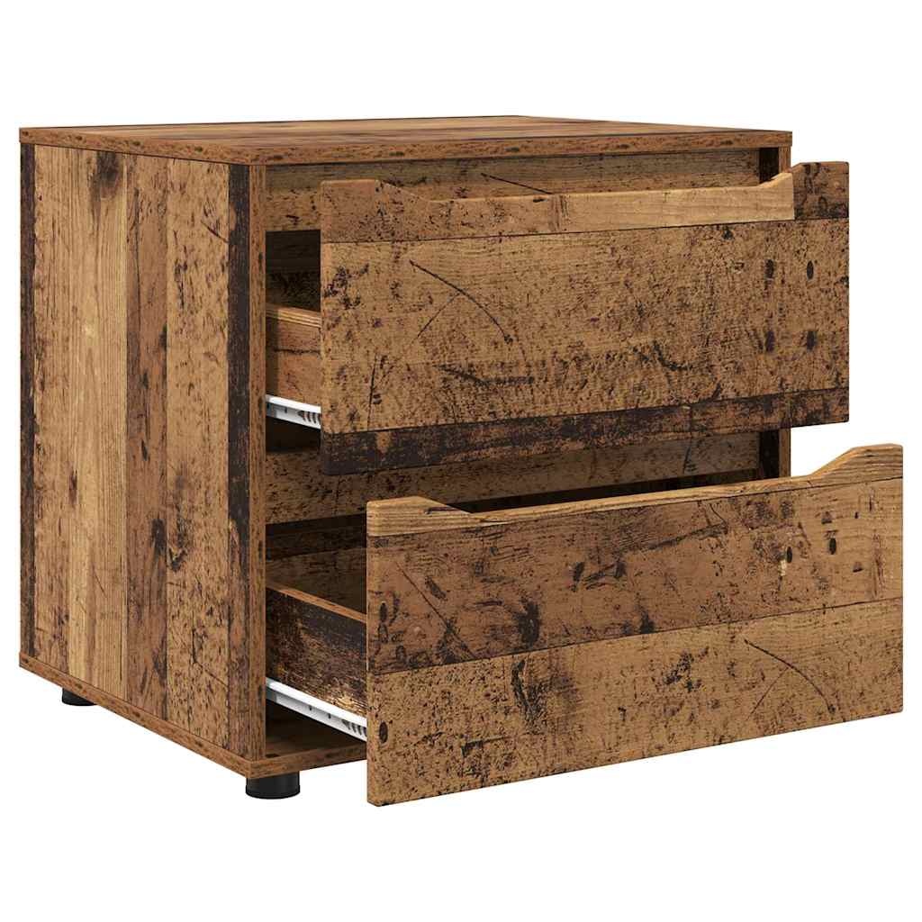VidaXL Opbergkast Oud Hout 60 x 48 x 57 cm Bewerkt hout