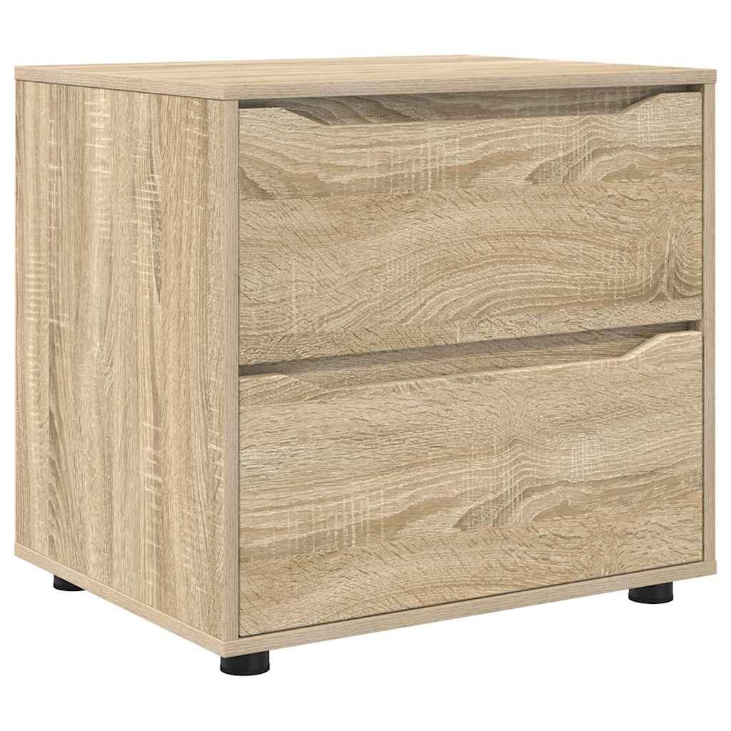 VidaXL Opbergkast Sonoma Eiken 60 x 48 x 57 cm Bewerkt hout