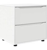 VidaXL Opbergkast Wit 60 x 48 x 57 cm Bewerkt hout