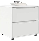 VidaXL Opbergkast Wit 60 x 48 x 57 cm Bewerkt hout