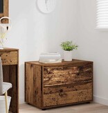 VidaXL Opbergkast Oud Hout 80 x 48 x 57 cm Bewerkt hout