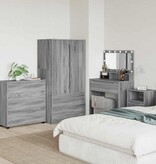 VidaXL Opbergkast Grijs Sonoma 80 x 48 x 57 cm Bewerkt hout