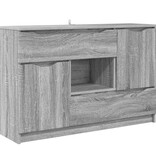 VidaXL Dressoir met lade Grijs Sonoma 100 x 30 x 65,6 Bewerkt hout