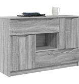 VidaXL Dressoir met lade Grijs Sonoma 100 x 30 x 65,6 Bewerkt hout