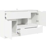 VidaXL Dressoir met lade Wit 100 x 30 x 65,6 Bewerkt hout