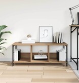 VidaXL Boekenkast Artisan Eiken 102 x 32 x 40,5 cm Bewerkt hout