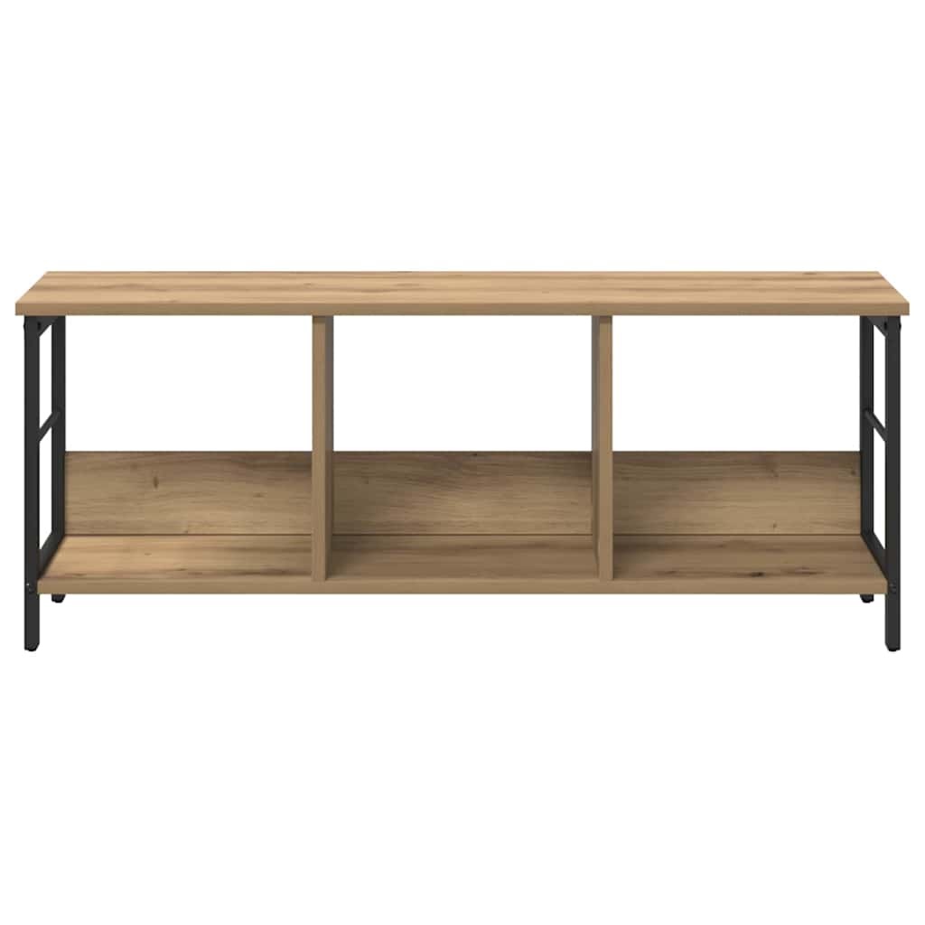 VidaXL Boekenkast Artisan Eiken 102 x 32 x 40,5 cm Bewerkt hout