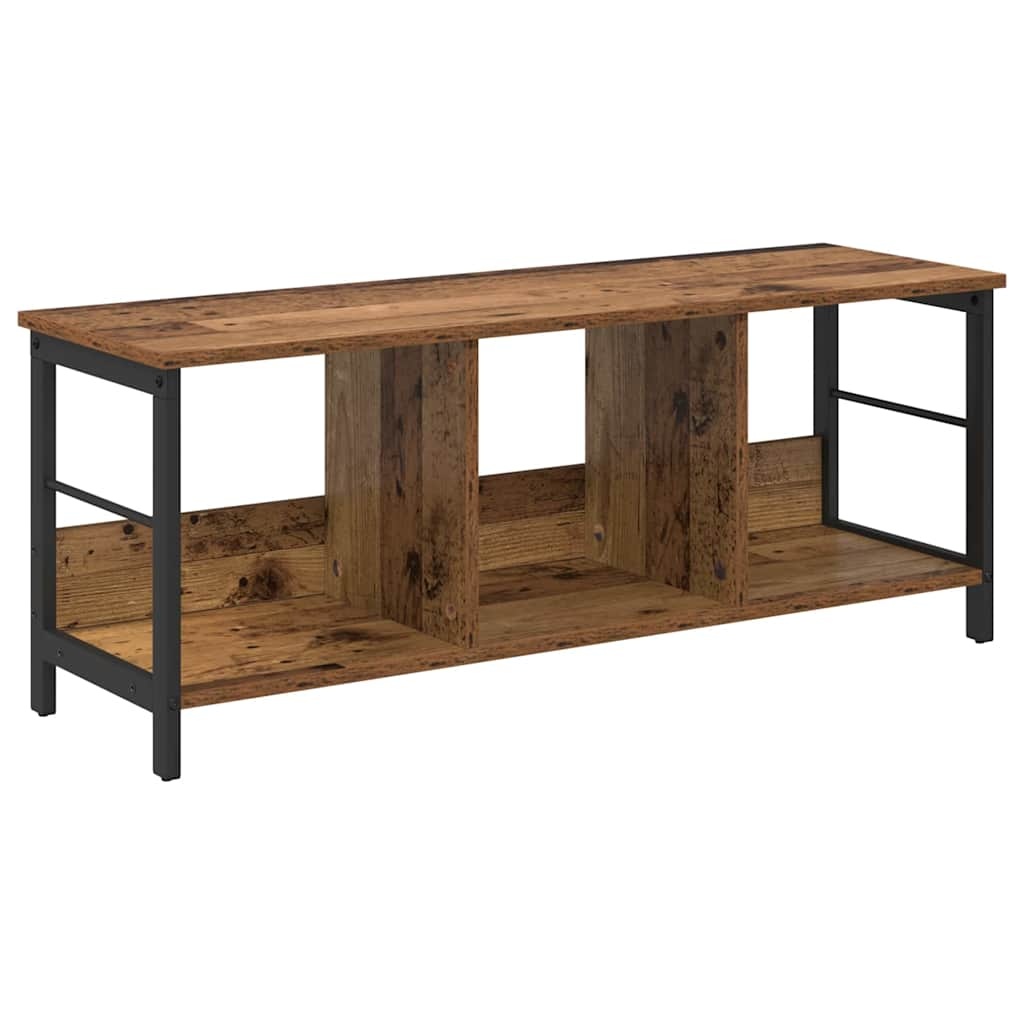 VidaXL Boekenkast Oud Hout 102 x 32 x 40,5 cm Bewerkt hout