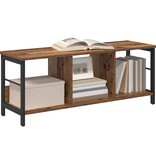 VidaXL Boekenkast Oud Hout 102 x 32 x 40,5 cm Bewerkt hout