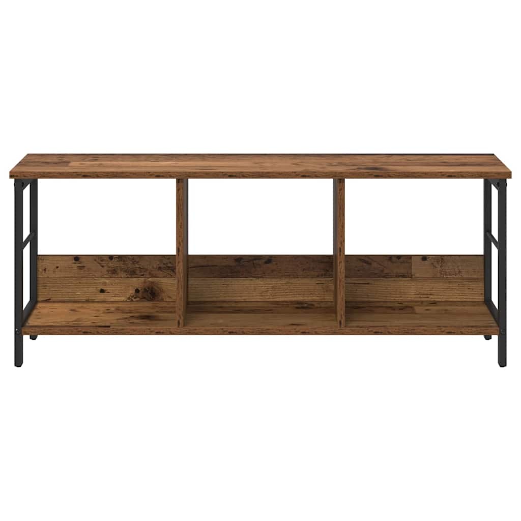 VidaXL Boekenkast Oud Hout 102 x 32 x 40,5 cm Bewerkt hout