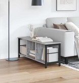 VidaXL Boekenkast Grijs Sonoma 102 x 32 x 40,5 cm Bewerkt hout