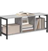 VidaXL Boekenkast Grijs Sonoma 102 x 32 x 40,5 cm Bewerkt hout