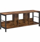 VidaXL Boekenkast Gerookt eiken 102 x 32 x 40,5 cm Bewerkt hout