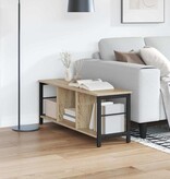 VidaXL Boekenkast Sonoma Eiken 102 x 32 x 40,5 cm Bewerkt hout