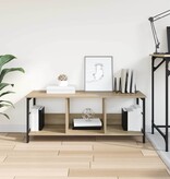 VidaXL Boekenkast Sonoma Eiken 102 x 32 x 40,5 cm Bewerkt hout