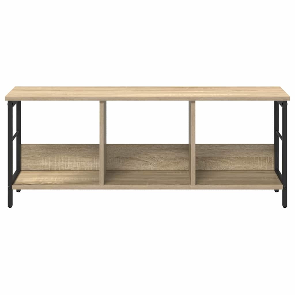 VidaXL Boekenkast Sonoma Eiken 102 x 32 x 40,5 cm Bewerkt hout