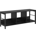 VidaXL Boekenkast Zwart Eiken 102 x 32 x 40,5 cm Bewerkt hout