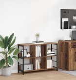 VidaXL Boekenkast Oud Hout 102 x 32 x 72,5 cm Bewerkt hout