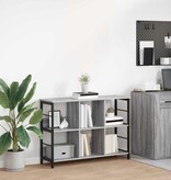 VidaXL Boekenkast Grijs Sonoma 102 x 32 x 72,5 cm Bewerkt hout