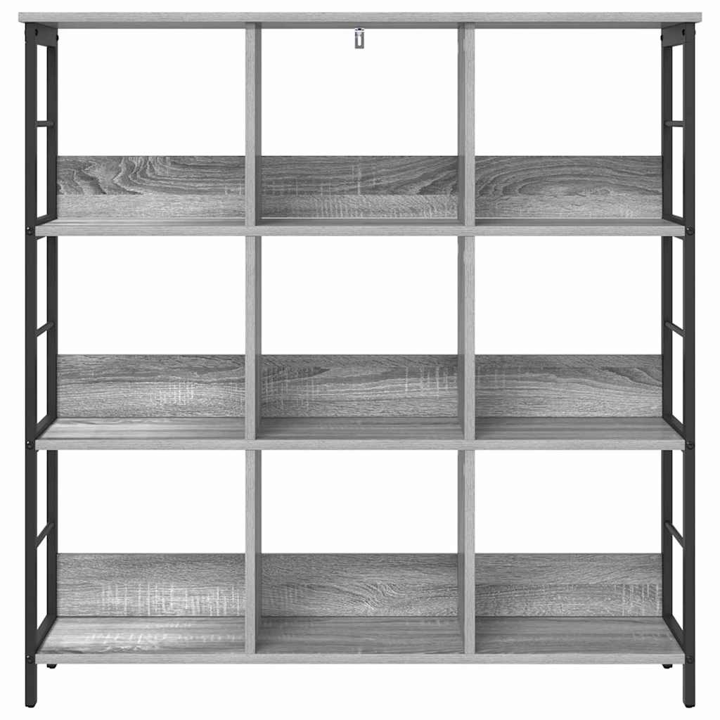 VidaXL Boekenkast Grijs Sonoma 102 x 32 x 104,5 cm Bewerkt hout