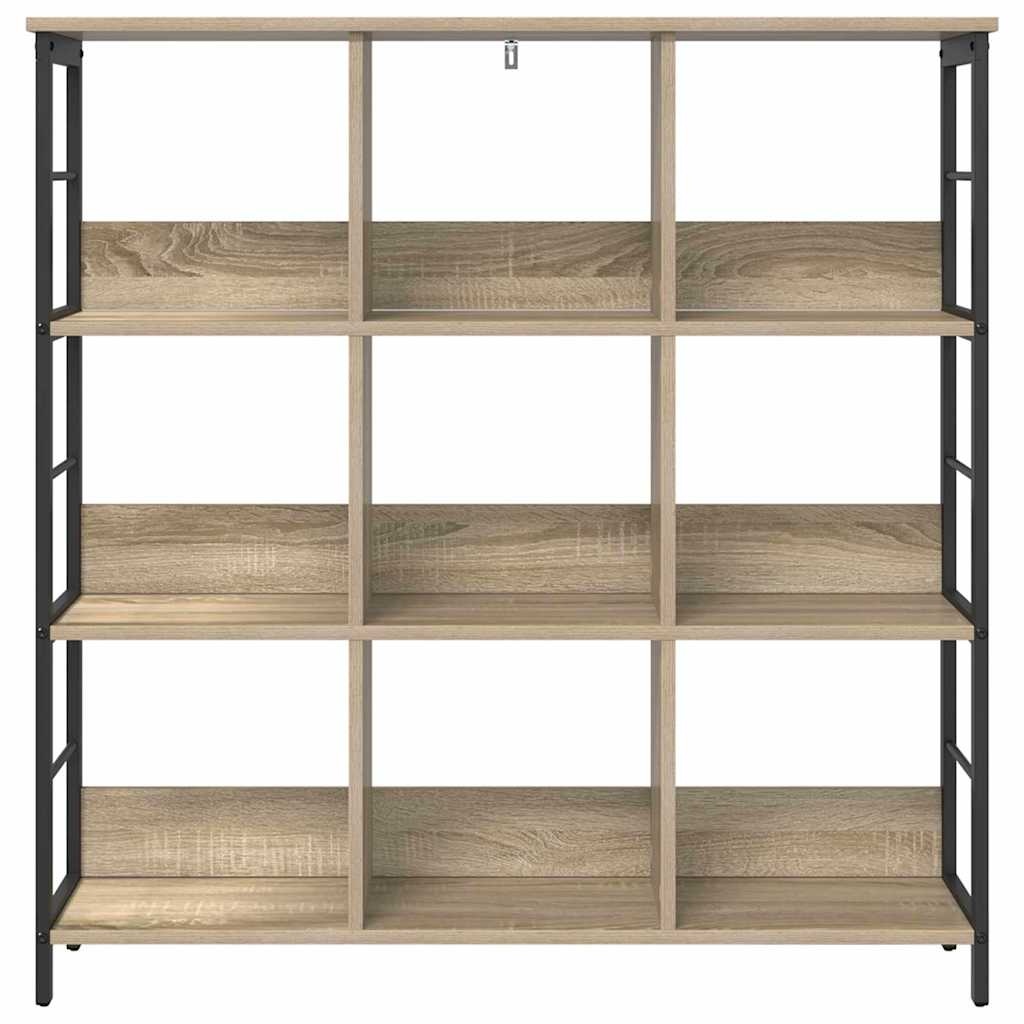 VidaXL Boekenkast Sonoma Eiken 102 x 32 x 104,5 cm Bewerkt hout