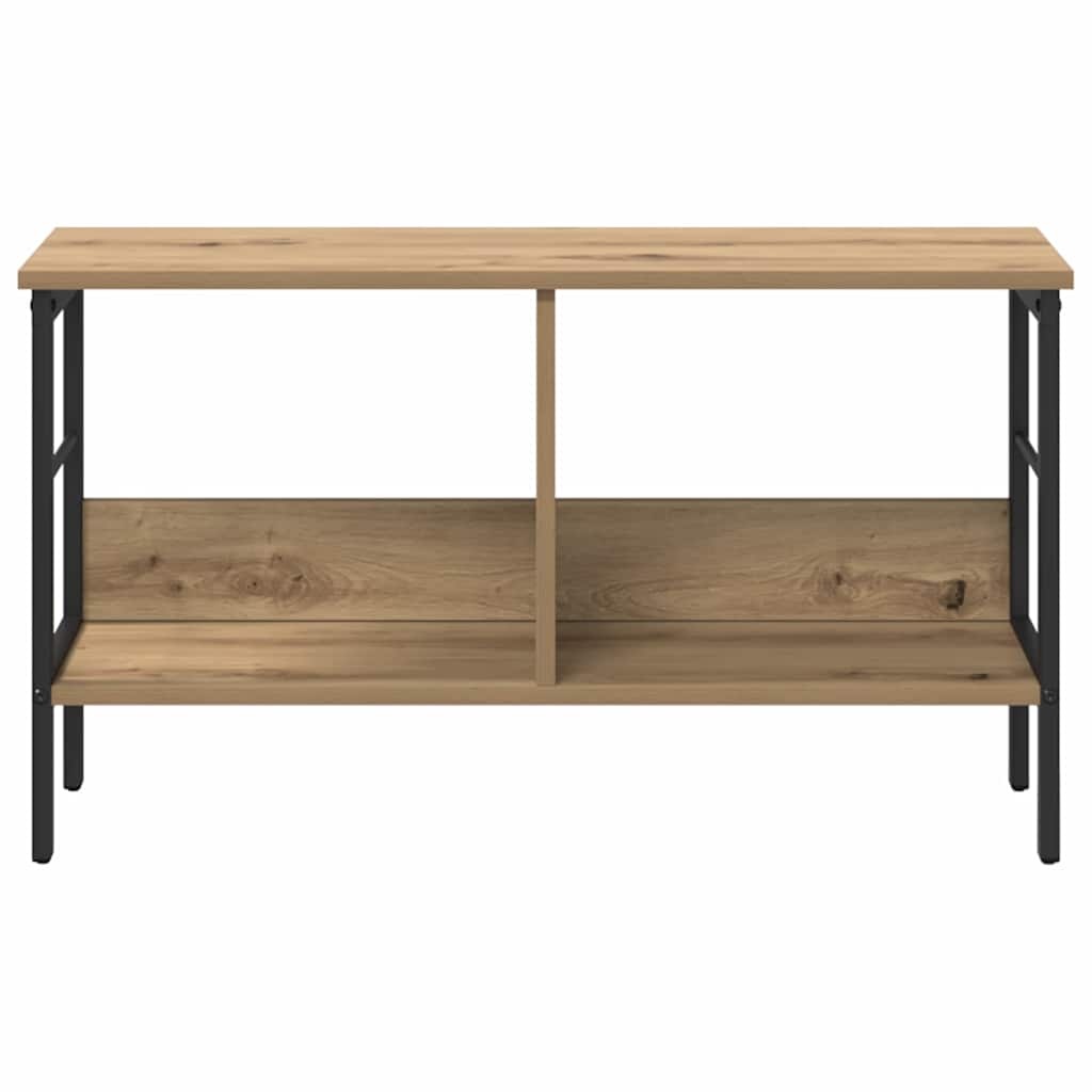 VidaXL Boekenkast Artisan Eiken 82 x 32 x 47 cm Bewerkt hout