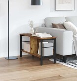 VidaXL Boekenkast Oud Hout 82 x 32 x 47 cm Bewerkt hout