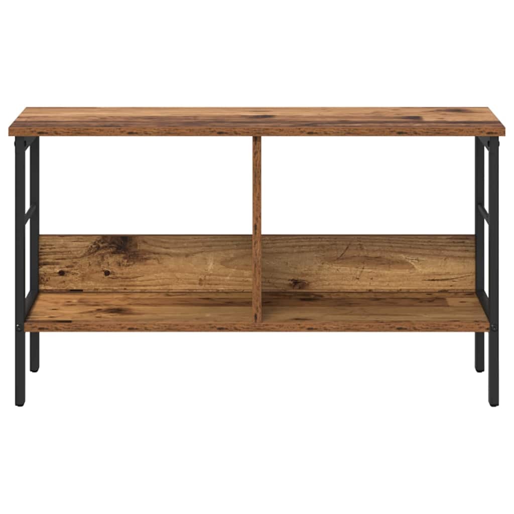 VidaXL Boekenkast Oud Hout 82 x 32 x 47 cm Bewerkt hout