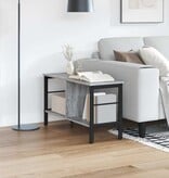 VidaXL Boekenkast Grijs Sonoma 82 x 32 x 47 cm Bewerkt hout