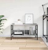 VidaXL Boekenkast Grijs Sonoma 82 x 32 x 47 cm Bewerkt hout