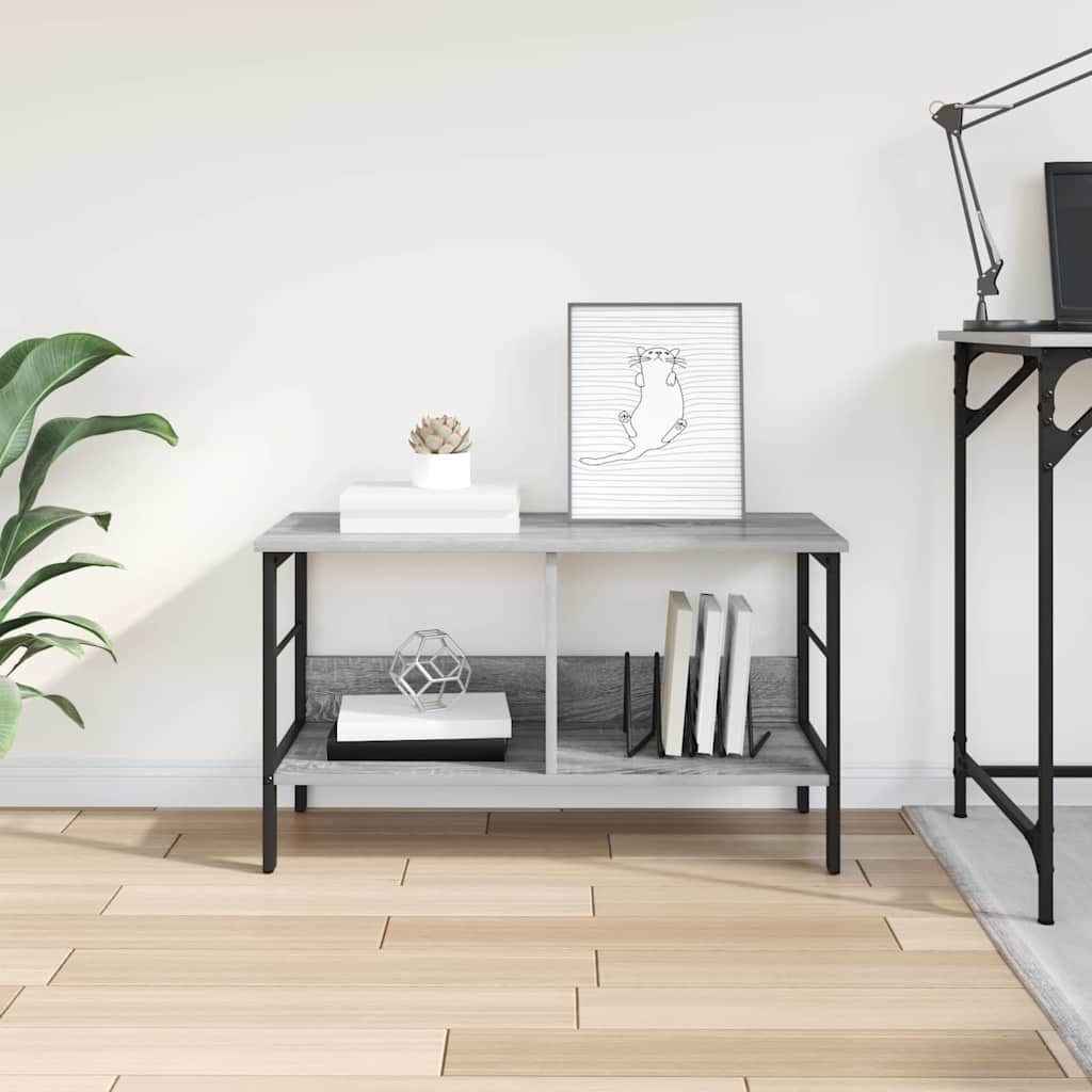 VidaXL Boekenkast Grijs Sonoma 82 x 32 x 47 cm Bewerkt hout