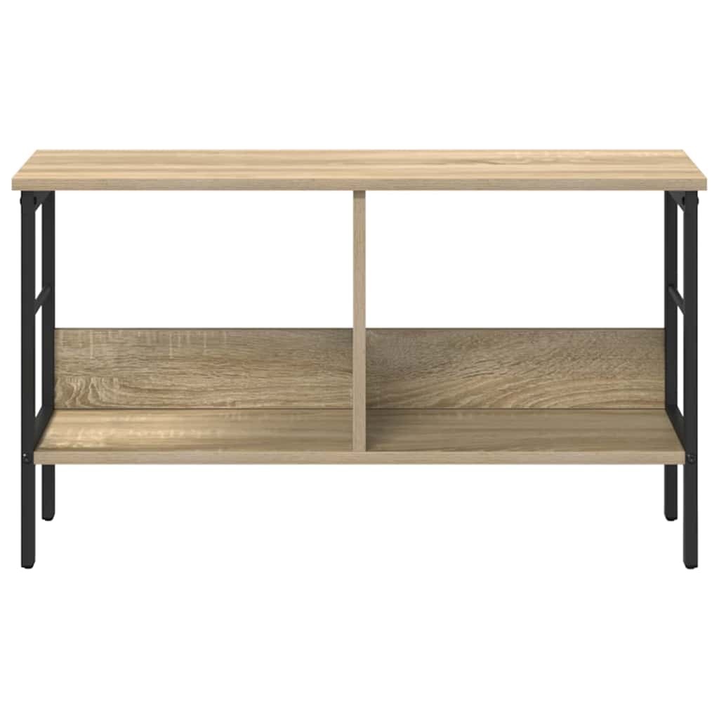 VidaXL Boekenkast Sonoma Eiken 82 x 32 x 47 cm Bewerkt hout